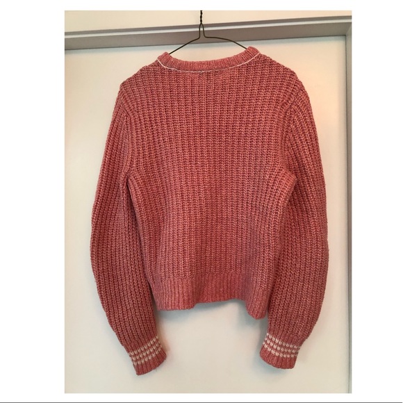 Rag & Bone- Pink Cheryl Sweater - Picture 3 of 3